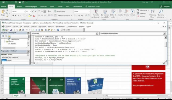 Aprende a Programar en Word y Excel con Visual Basic