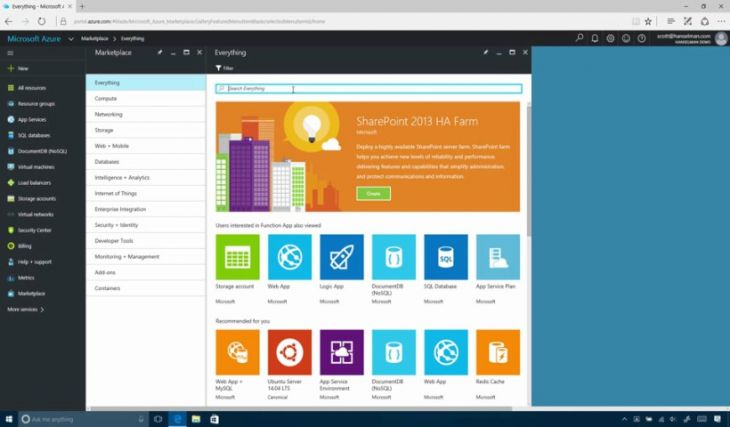 Administra tus Servicios con Azure Portal