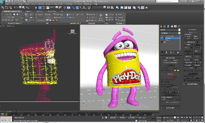 Diseño, Fundamentos de 3D y manejo de 3DS MAX