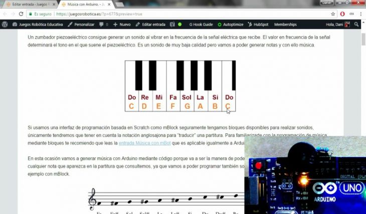 Crear Aplicaciones Musicales con Arduino