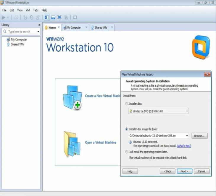 Configurar Máquinas Virtuales con VMware Workstation