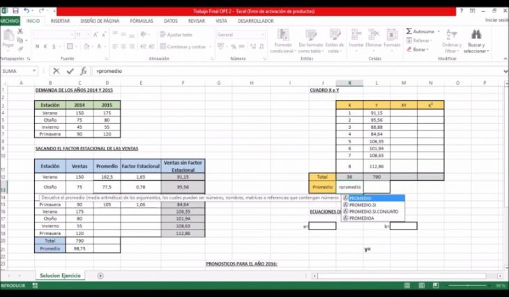 Modelos de Regresión Lineal y Pronósticos