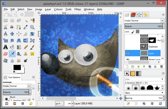 Gimp en Windows 8